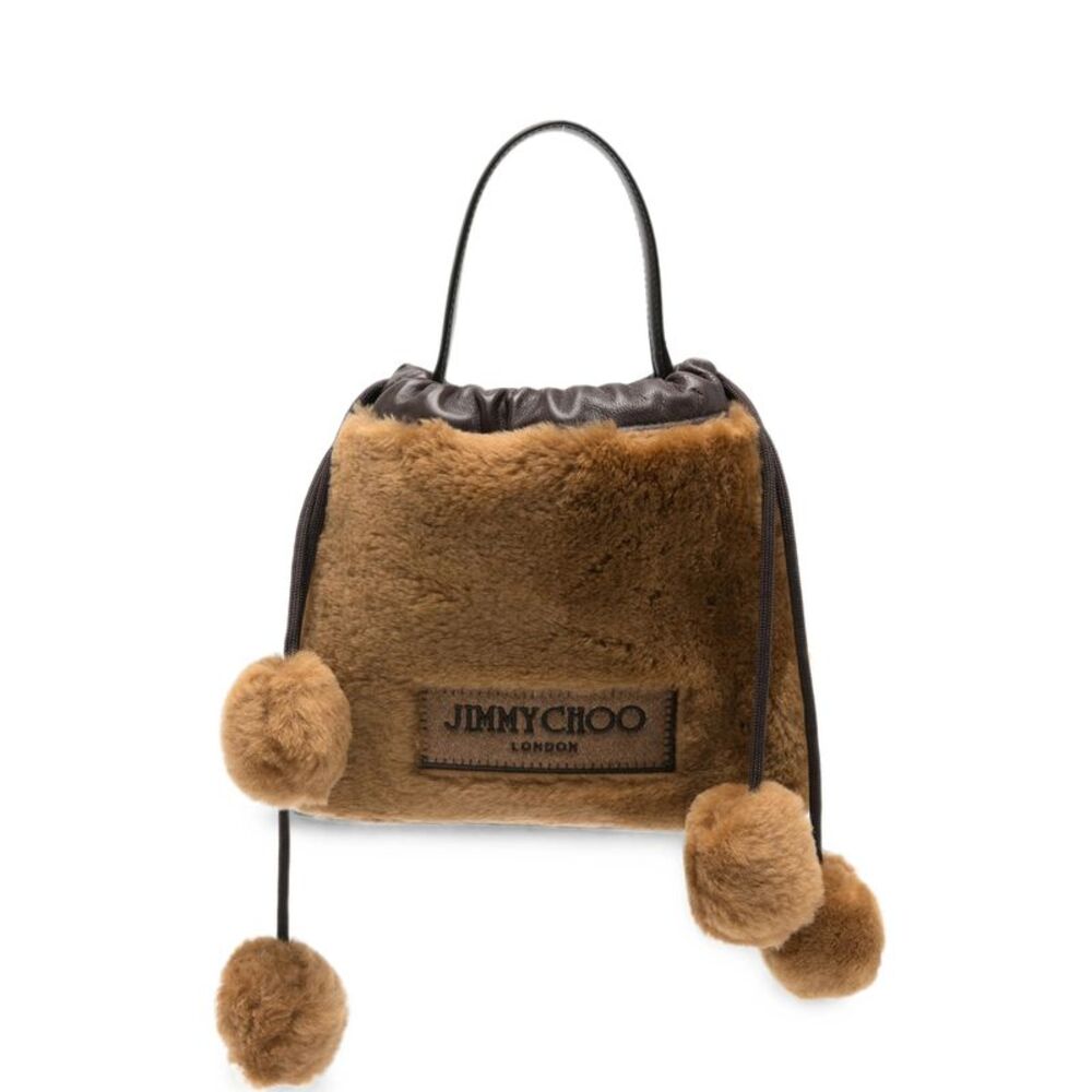Jimmy Choo Brown Tote Bags Women